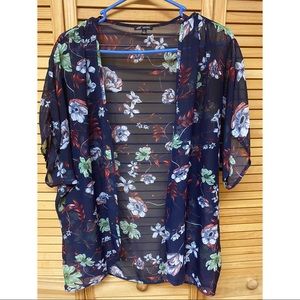 Floral Shawl/Cover up